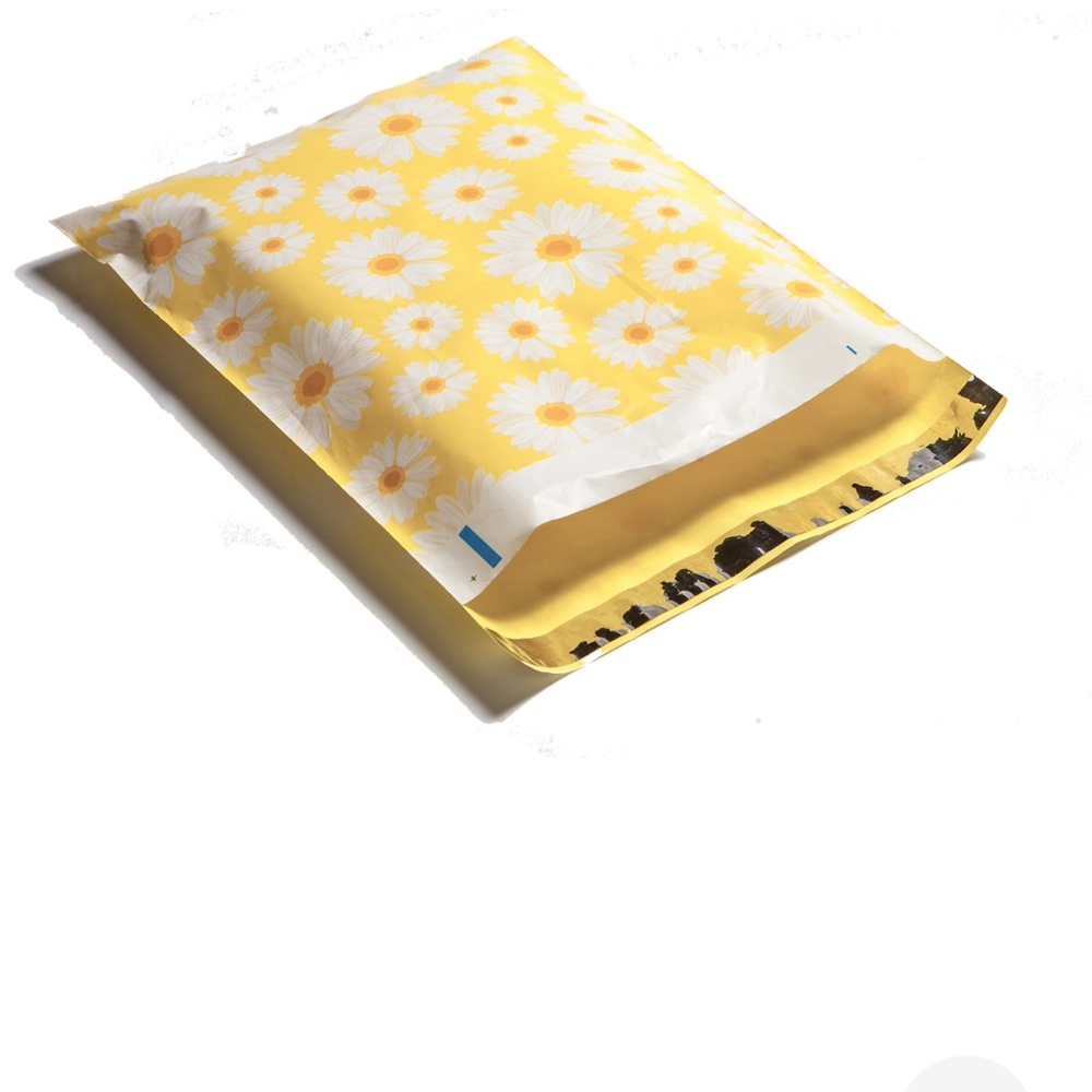 LAST SET🌼20 Summer Daisy Poly Mailers 10 x 13 inch - Picture 2 of 3